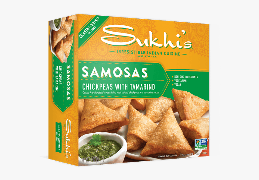 Chickpea Samosas - Sukhi's Chicken Tikka Masala Samosas, HD Png Download, Free Download