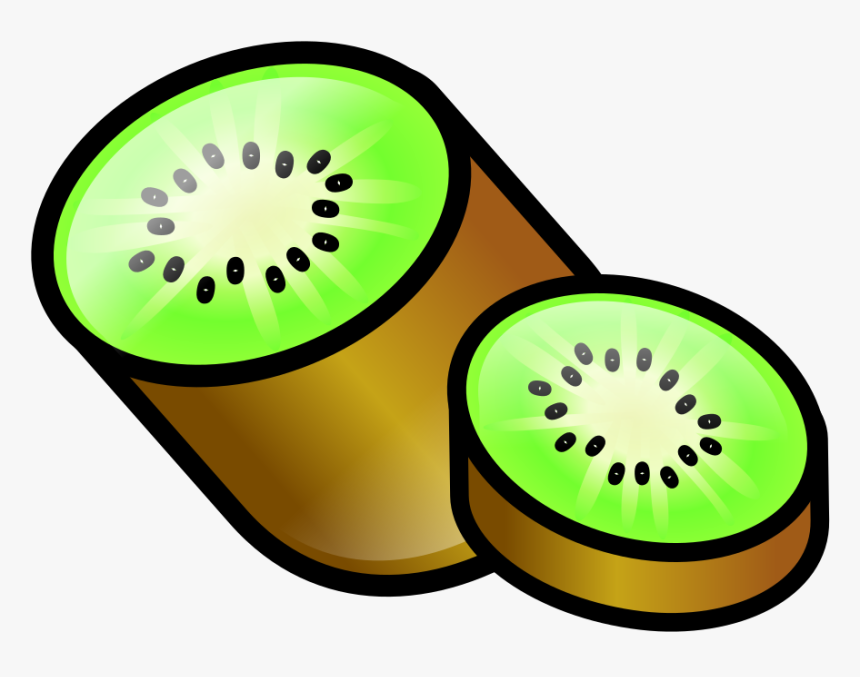 Kiwifruit Clip Arts - Cartoon Kiwi Fruit, HD Png Download, Free Download