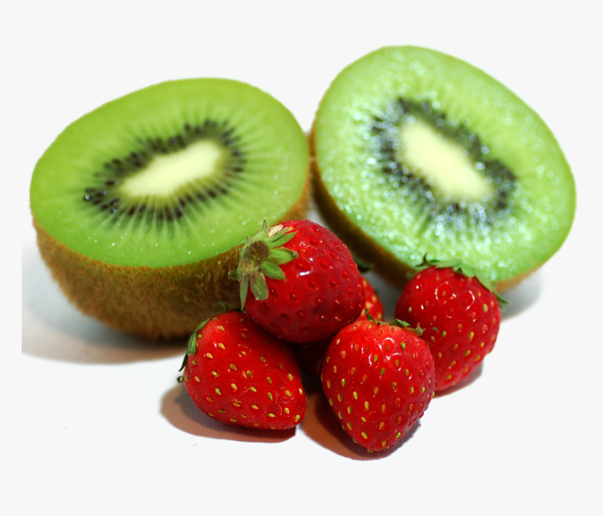 Strawberry And Kiwi Fruit, HD Png Download, Free Download