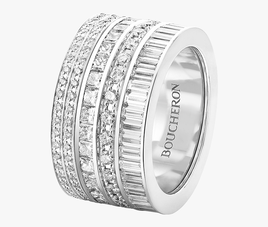 Boucheron Quatre Ring Full Diamond, HD Png Download, Free Download