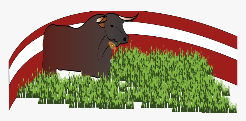 Transparent Pasture Clipart - Bull, HD Png Download, Free Download