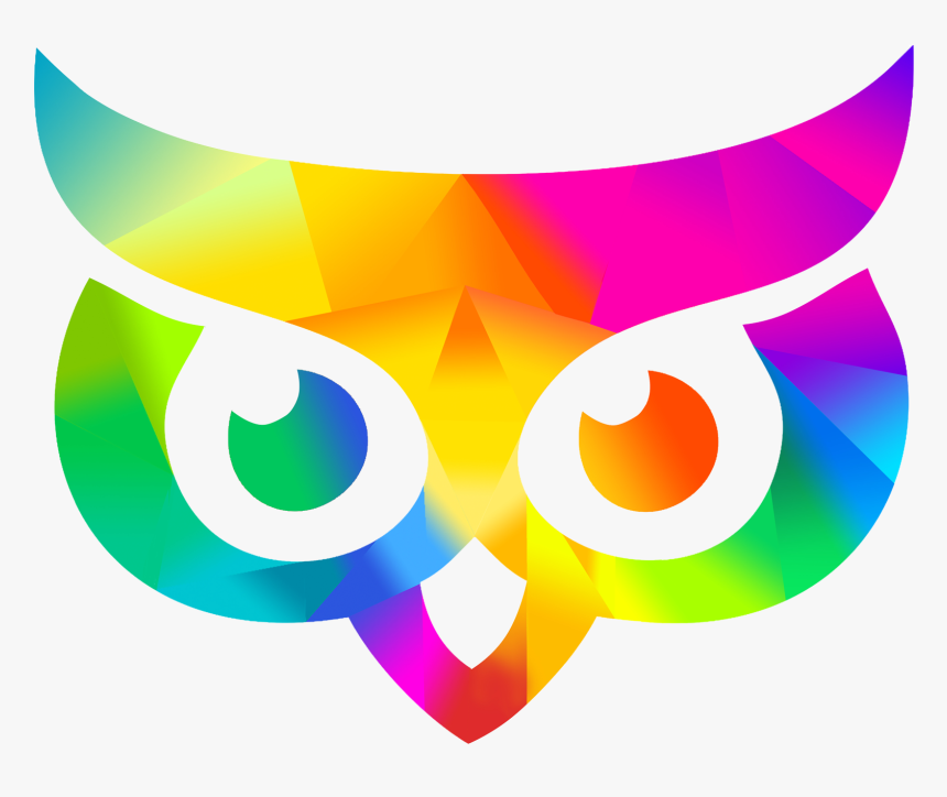 Local E Bazar - Owl Silhouette With Eyes, HD Png Download, Free Download