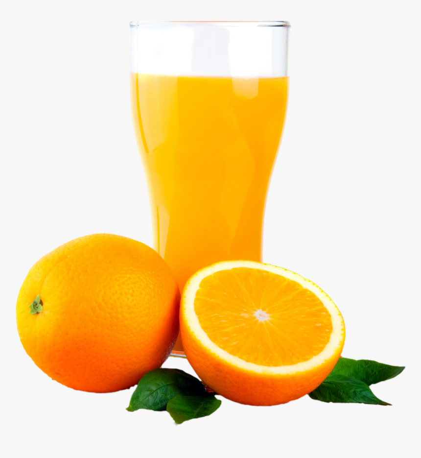 Fruit Juice Glass Png - Bebida De Naranja Png, Transparent Png, Free Download