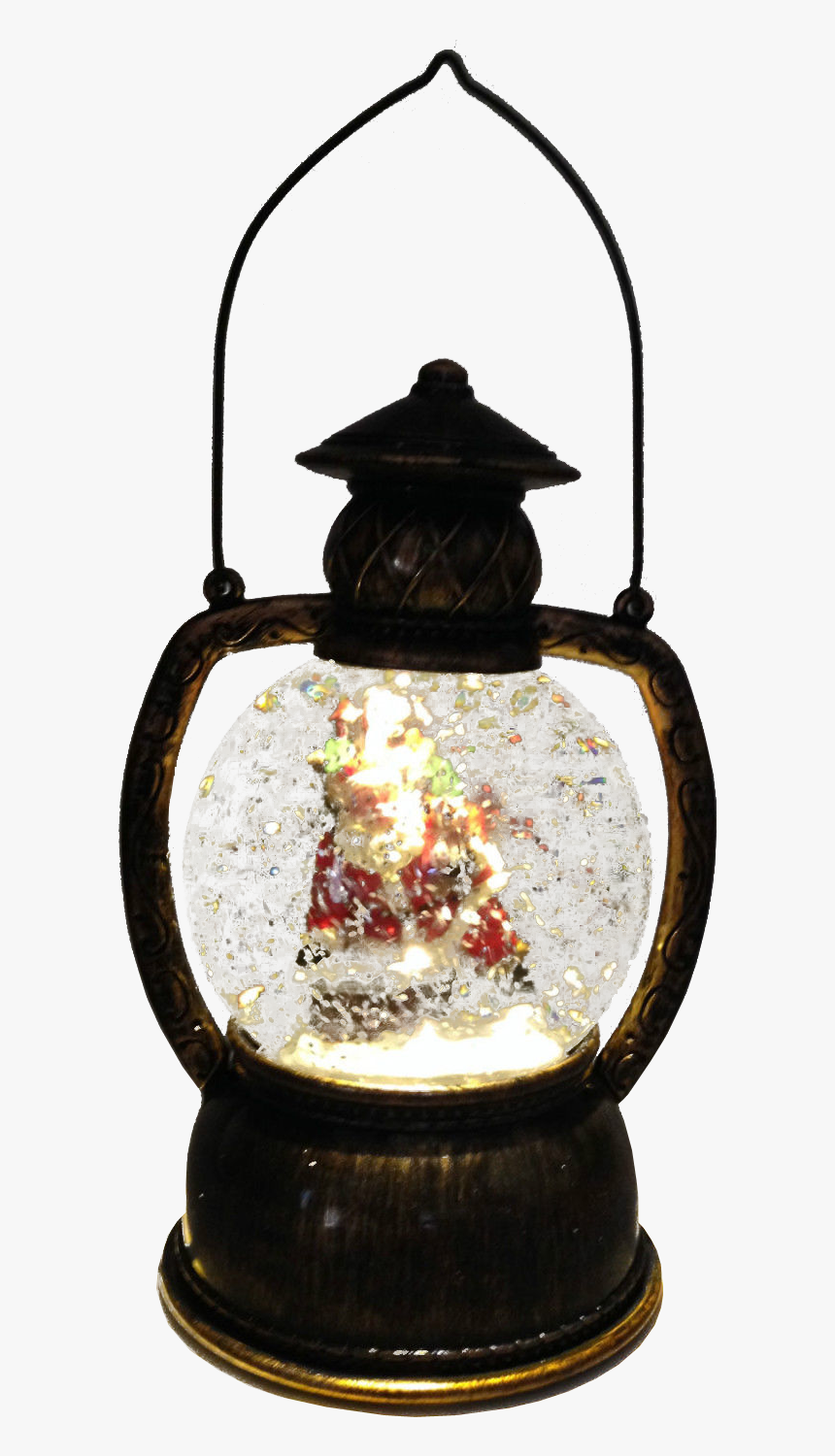 Christmas Snow Globe Transparent Background Image - Lantern With No Background, HD Png Download, Free Download