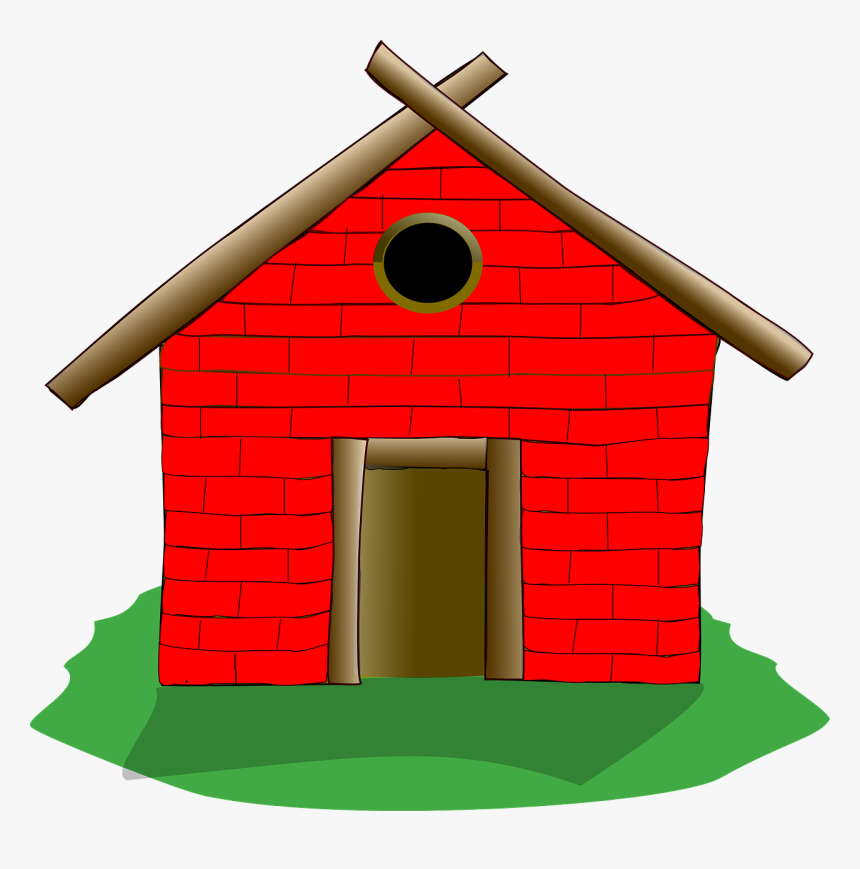 Brick House Clipart - Brick House 3 Little Pigs, HD Png Download - kindpng.