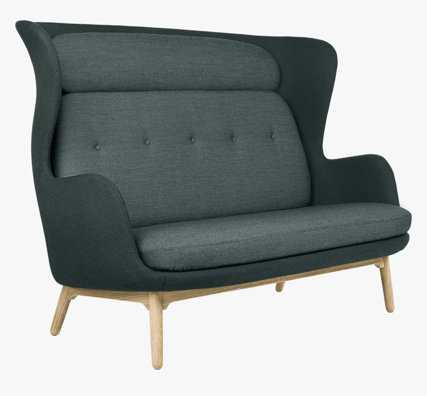 Fritz Hansen Ro Sofa Jh 120 Jaime Hayon Green Wooden - Fritz Hansen Ro Sofa, HD Png Download, Free Download