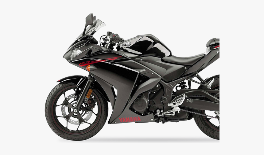 Img - 2018 Yamaha R3 Black, HD Png Download, Free Download