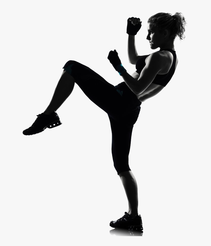 kickboxing silhouette