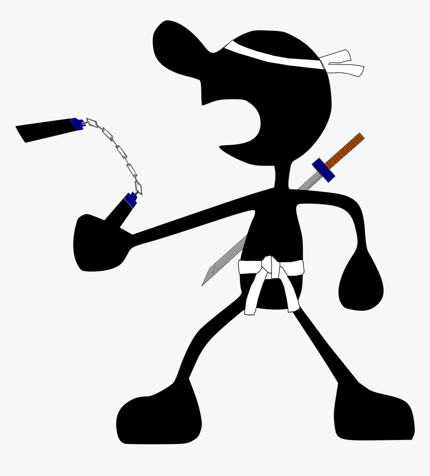 Game And Watch Clip Arts - Japanese Martial Art Fighter, HD Png Download, Free Download