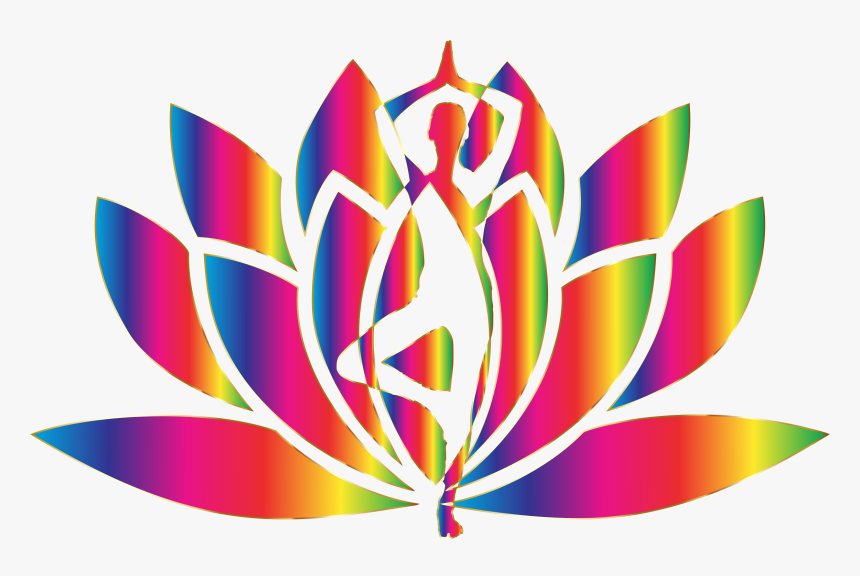 Yoga For Free Download - Yoga And Lotus Png, Transparent Png, Free Download