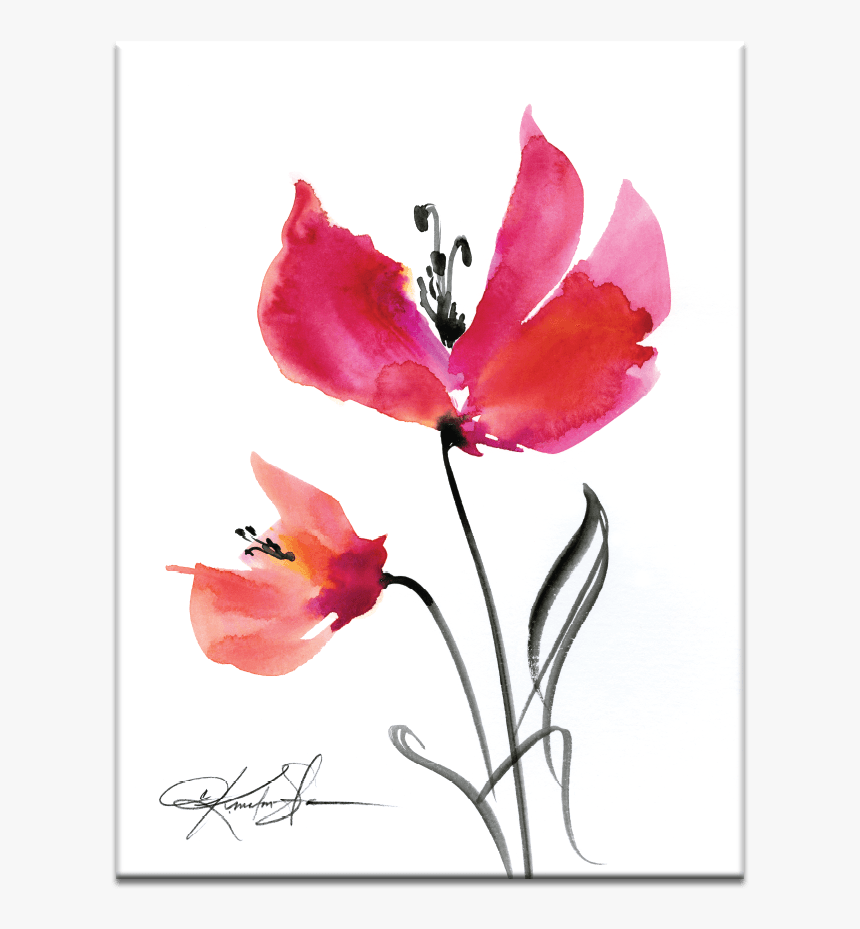 Abstract Floral - Hippeastrum, HD Png Download, Free Download