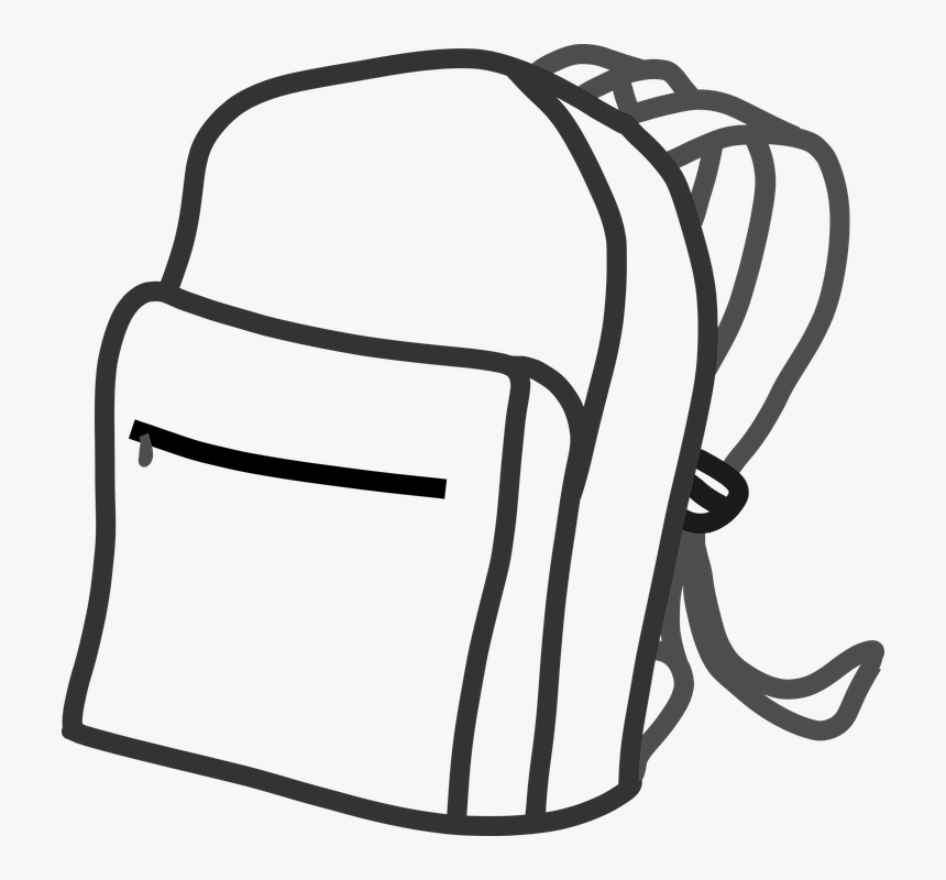 Cliparts For Free - Rucksack Clipart, HD Png Download, Free Download