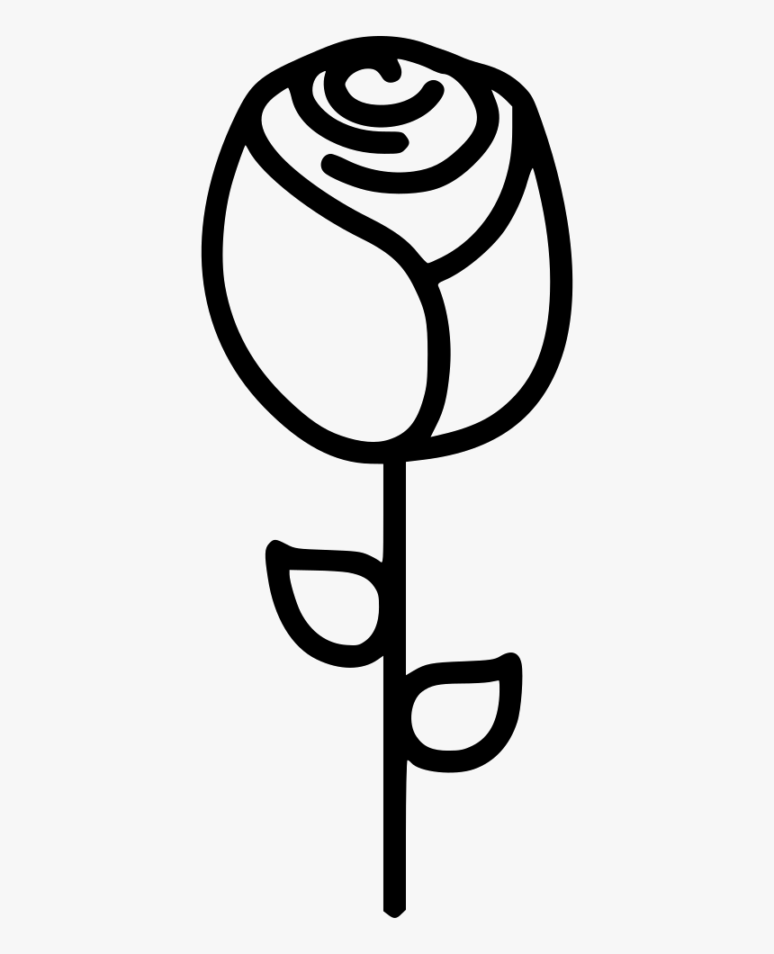 Rose Png Icon - Rose Png Symbol, Transparent Png, Free Download