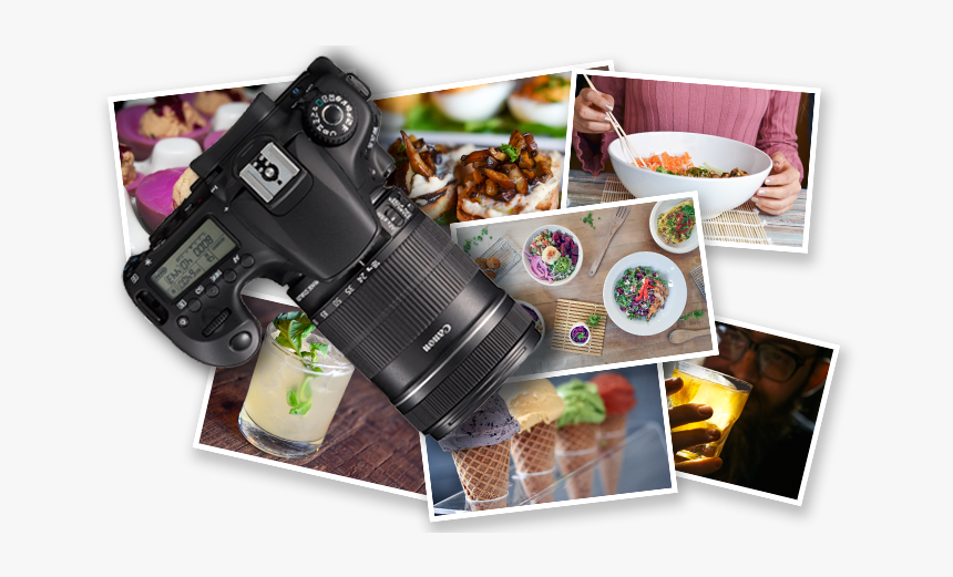 Professional Restaurant Photography - Digital Slr, HD Png Download, Free Download