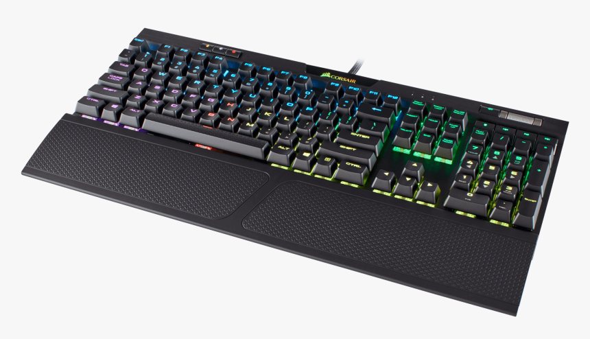 K70 Rgb Mk 2 Mechanical Gaming Keyboard Cherry Mx Red, HD Png Download, Free Download