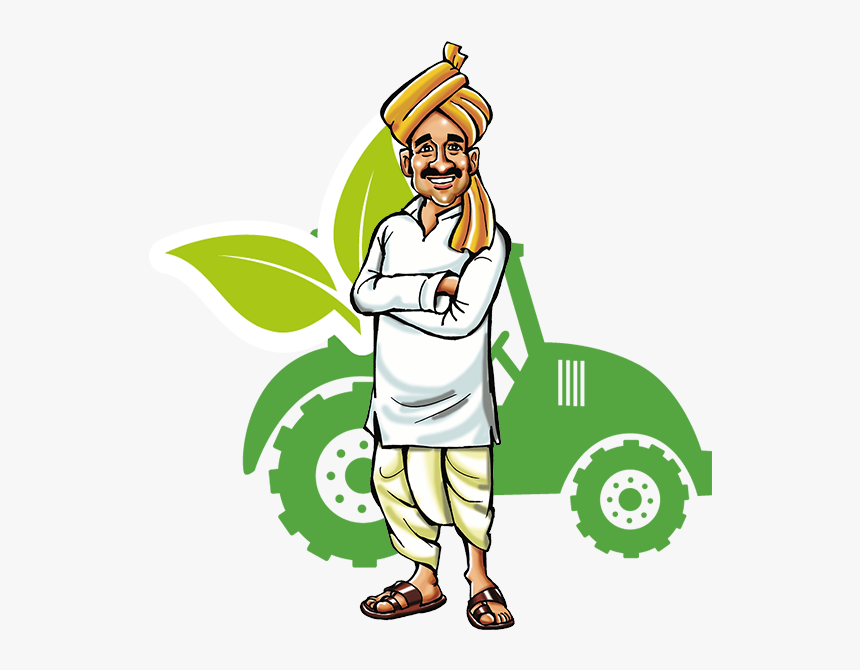 indian farmer cartoon