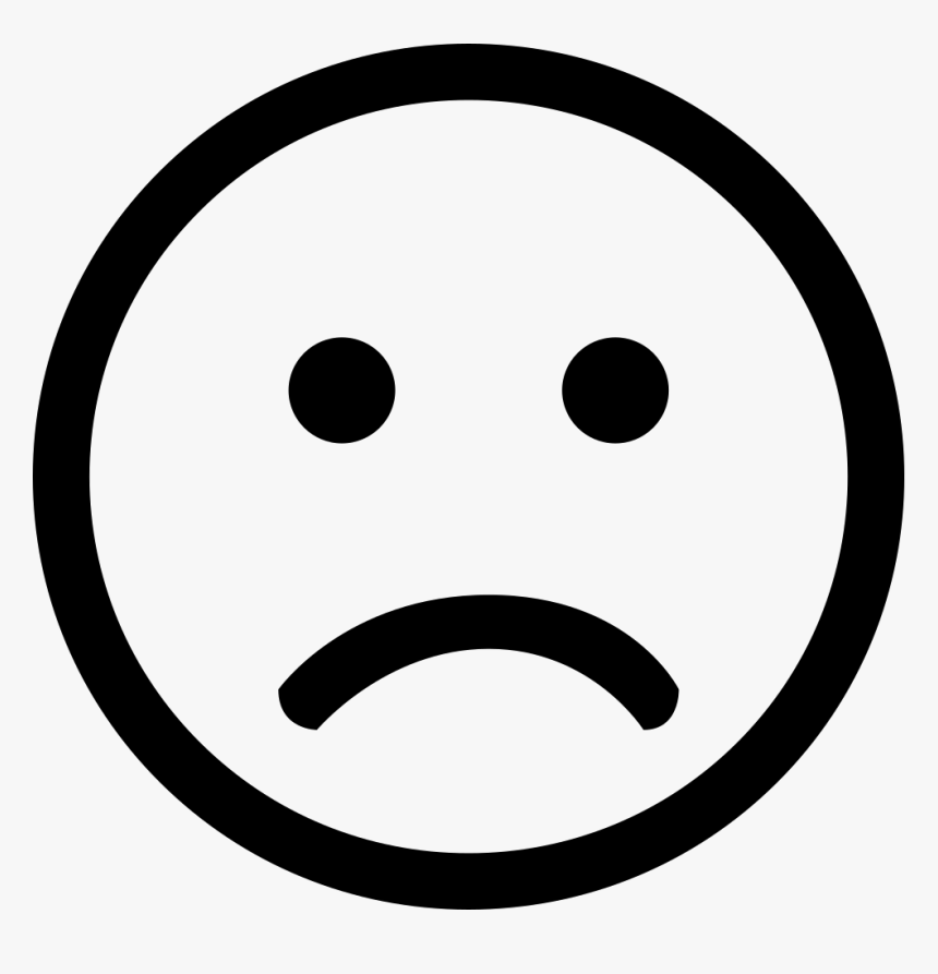 Sad Smiley Icon Png Clipart , Png Download - Smile Icon, Transparent Png - kindpng