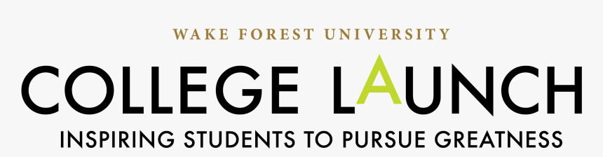 Wake Forest College Launch For Leadership, HD Png Download, Free Download