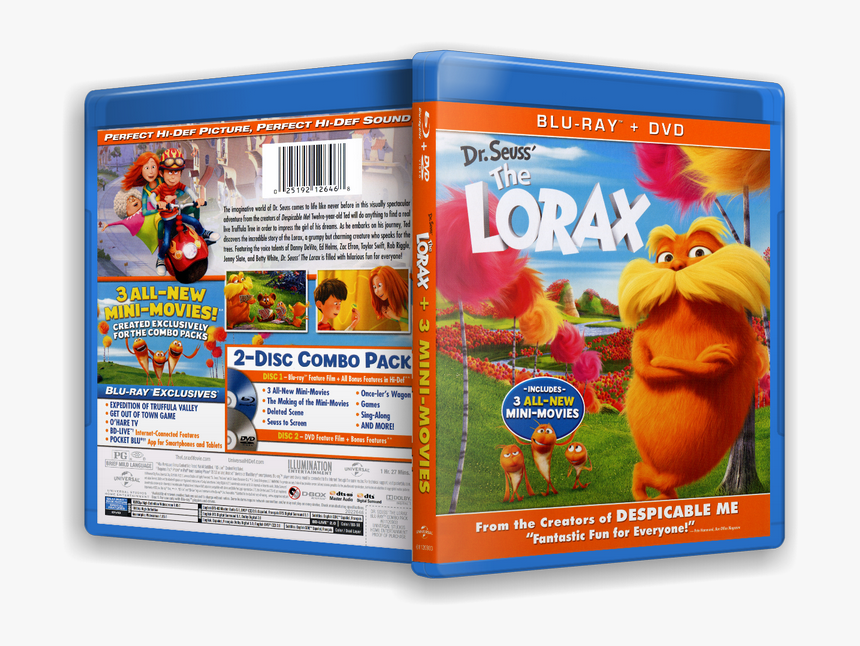 El-lorax - Dr - Seuss - Lorax , Png Download - Cereal Box In Lorax, Transparent Png, Free Download