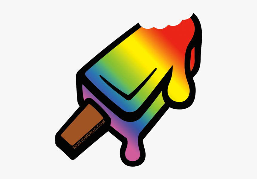 Paleta Rainbow Sticker, HD Png Download, Free Download