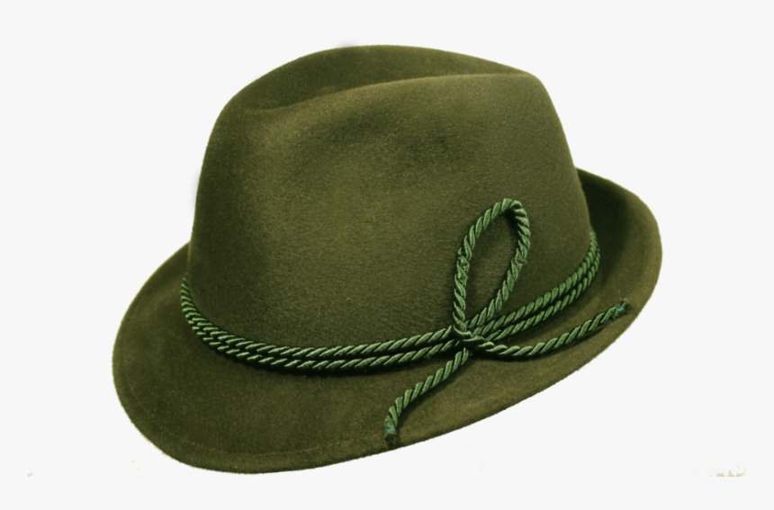 Sombrero Tirolés Verde - Fedora, HD Png Download, Free Download