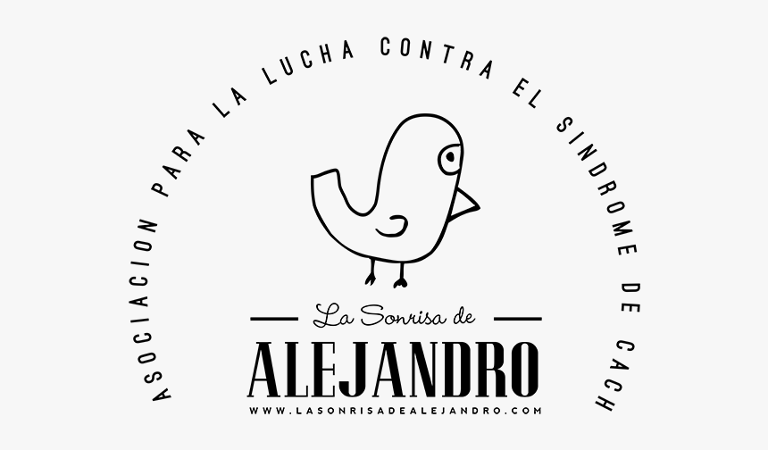 Logo En Blanco Y Negro De La Sonrisa De Alejandro - Line Art, HD Png Download, Free Download