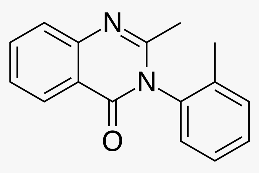 Methaqualone Structure, HD Png Download, Free Download