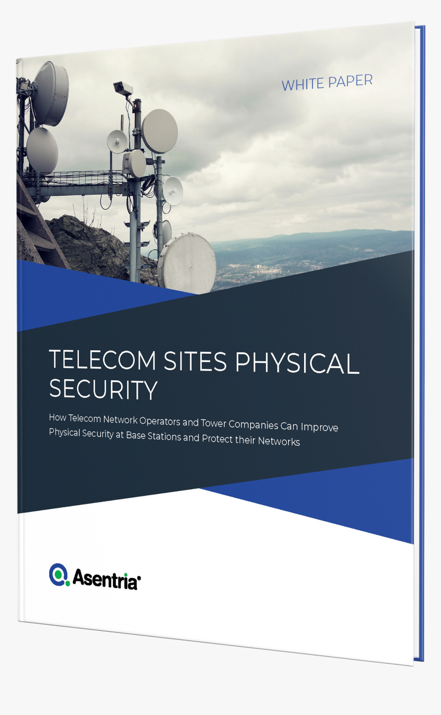 Telecom Sites Physical Security Mockup - Flyer, HD Png Download, Free Download