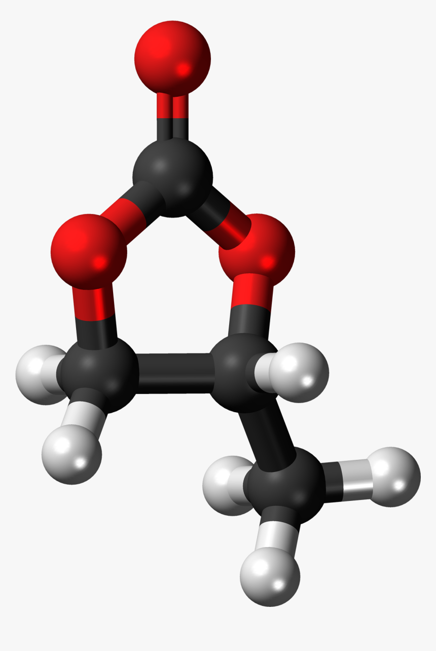 -propylene Carbonate 3d Ball - Propylene Carbonate 3d Model, HD Png Download, Free Download