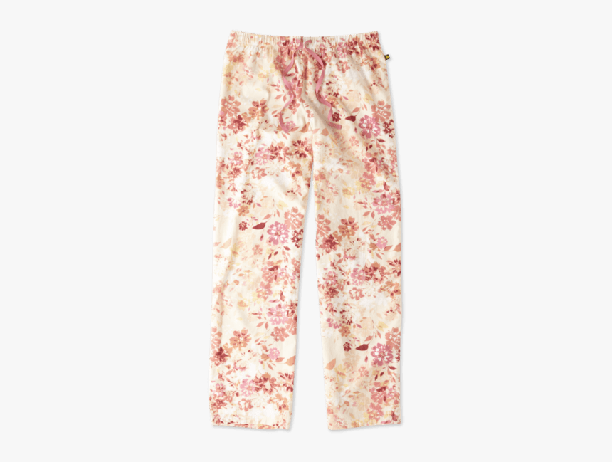 Women"s Soft Floral Print Sleep Pant - Pajamas, HD Png Download, Free Download