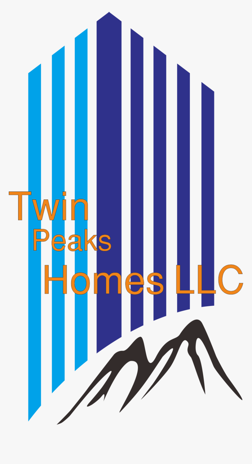 Logo Design By Artgo For Twin Peaks Homes Llc - Graphic Design, HD Png Download, Free Download