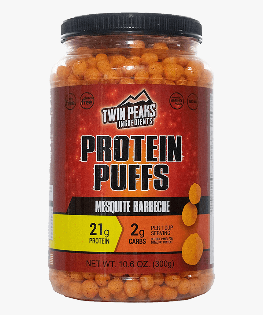 Twin Peaks Ingredients Protein Puffs Chips 300g / Mesquite - Twin Peaks Protein Puffs, HD Png Download, Free Download