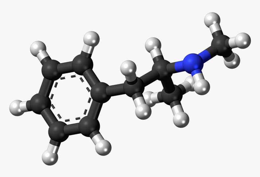 Methamphetamine Molecule Ball - Dopamine Molecule, HD Png Download, Free Download