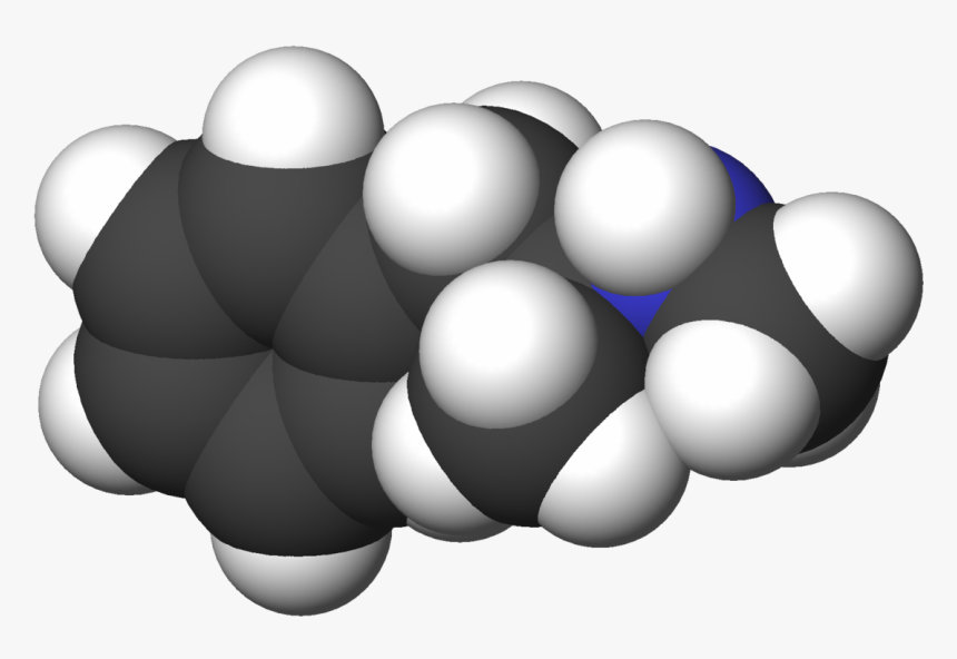 Methamphetamine 3d Molecule, HD Png Download, Free Download