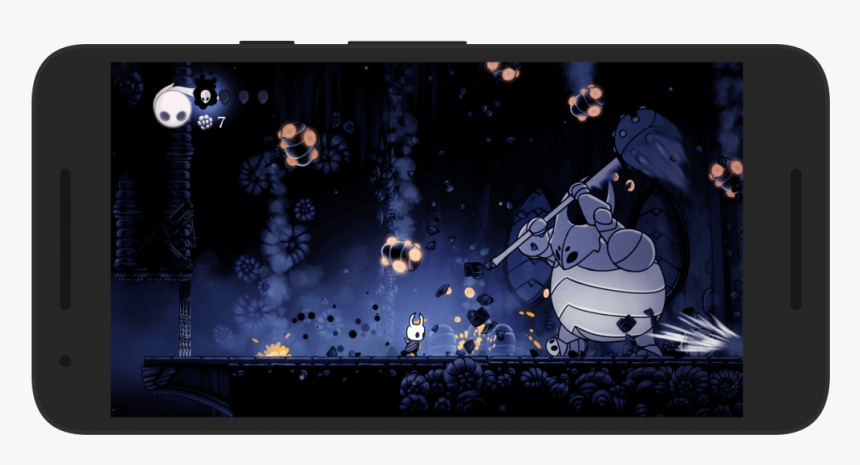 Hollow Knight Android Gameplay - Switch Hollow Knight, HD Png Download, Free Download