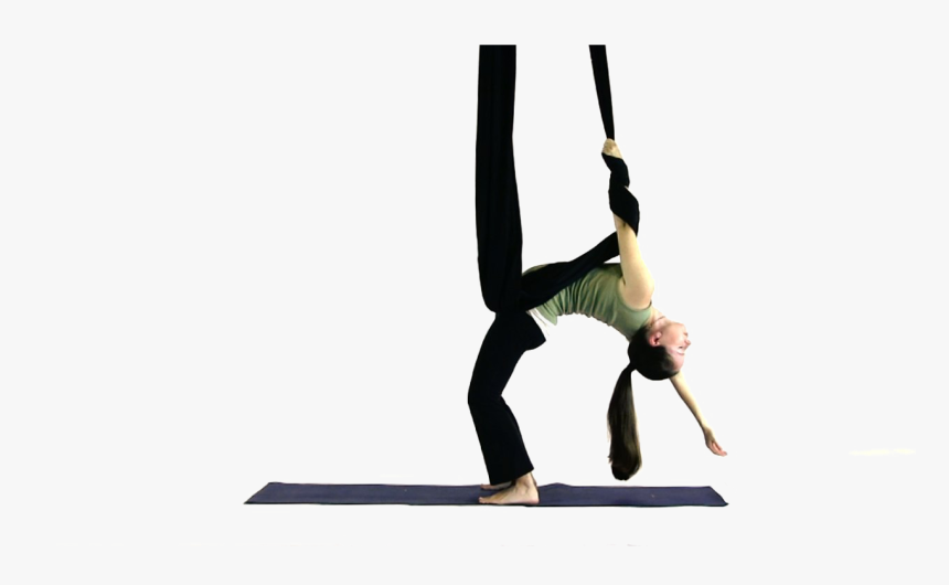 Aerial Yoga Pose Png Transparent Photo - Aerial Yoga Sequences, Png Download, Free Download