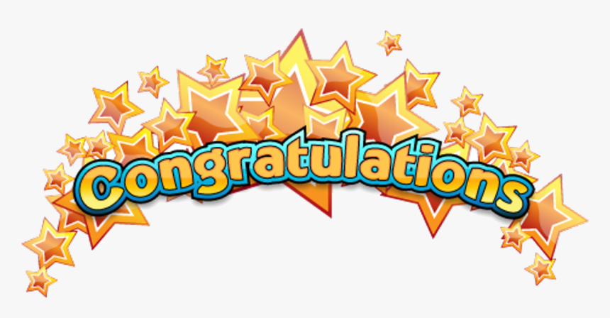 Congratulations All Stars Clipart Transparent Png - Congratulations To All The Winners, Png Download, Free Download