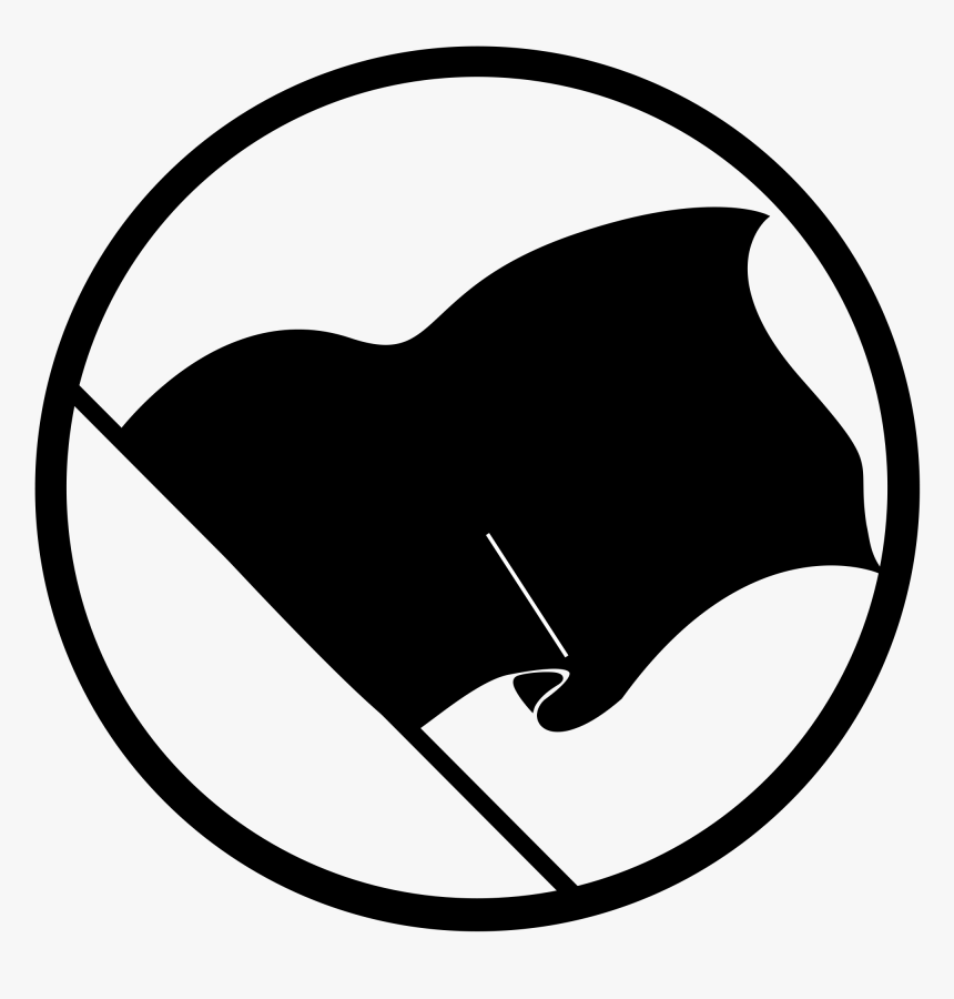 Black Anarchism Flag, HD Png Download, Free Download