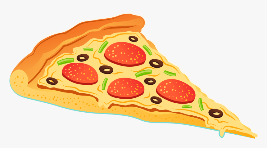 Pizza Slice Cartoon Image