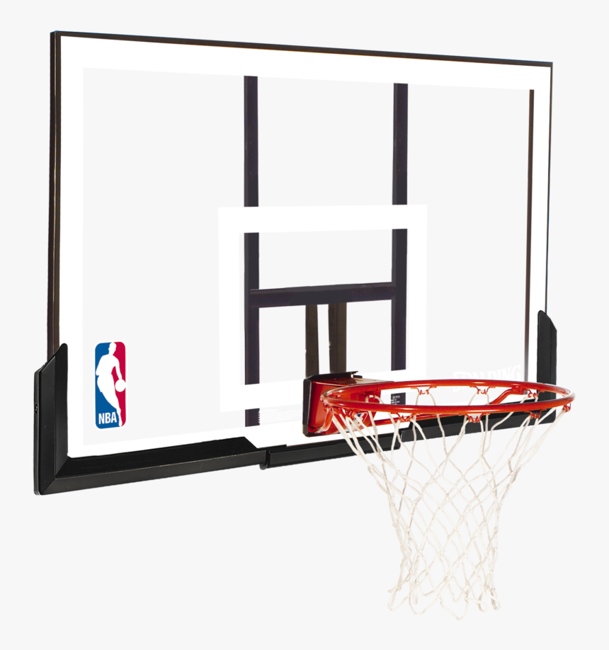 Transparent Basketball Net Png - Basketball Hoop On The Wall, Png Download, Free Download