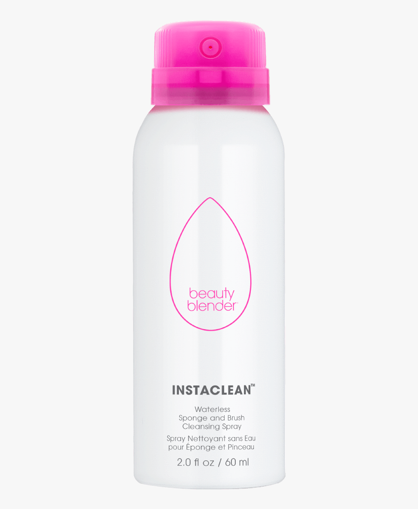 Instaclean Waterless Cleansing Spray By Beautyblender - Water Bottle, HD Png Download, Free Download