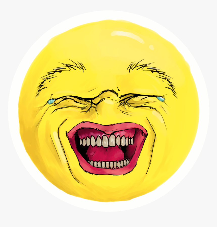 Crying Laughing Emoji Png - Realistic Laughing Crying Emoji ...