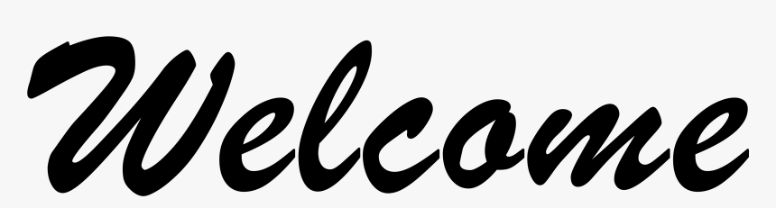 Welcome Png - Calligraphy, Transparent Png, Free Download