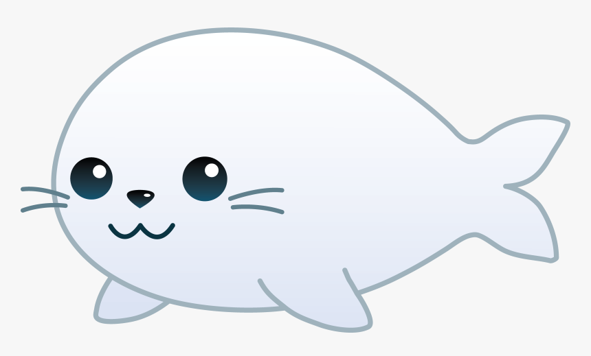 Download Transparent Cartoon Animal Png Baby Sea Lion Drawing Png Download Kindpng