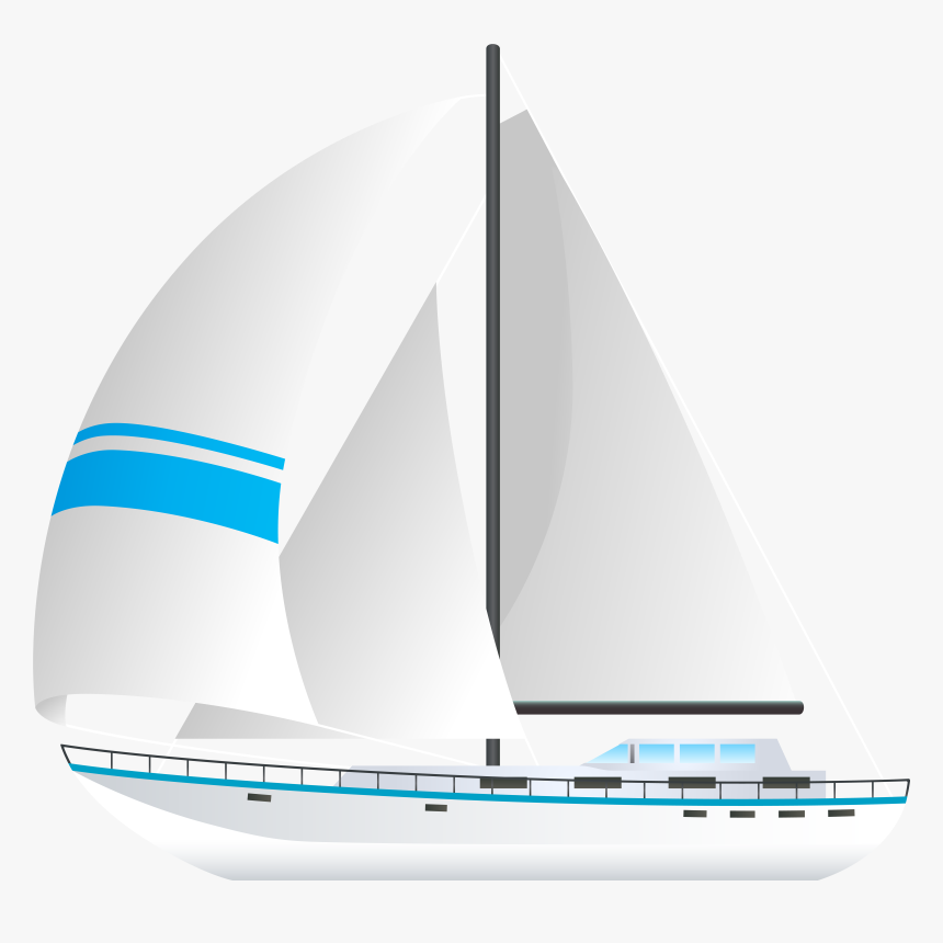 Watercraft Sailing Sailboat Road Ship Transparent Transport, HD Png Download, Free Download