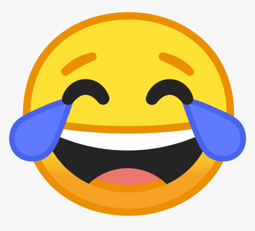 Android Crying Laughing Emoji - Google Laughing Emoji, HD Png Download, Free Download