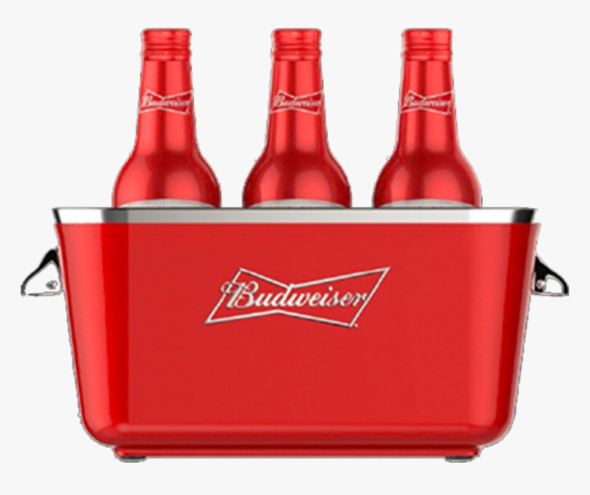 Transparent Budweiser Beer Bottle Png - Bucket Budweiser Png, Png Download, Free Download