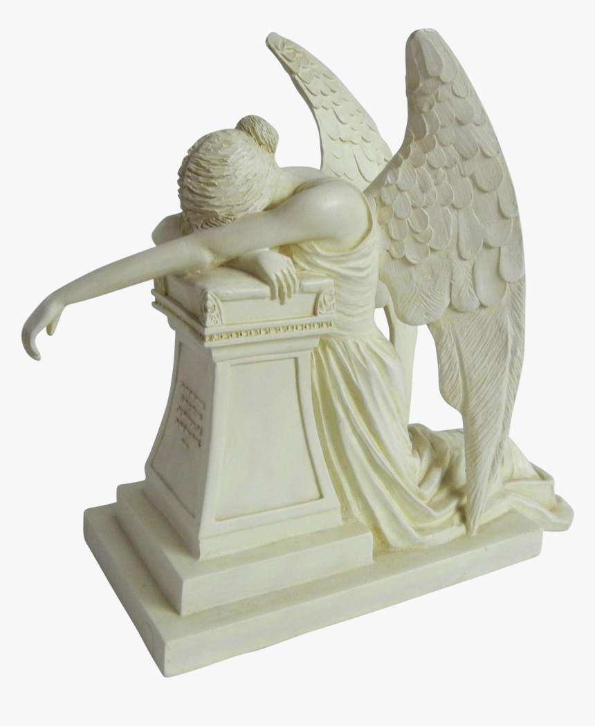 sad angel statue