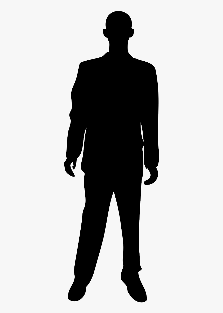 Silhouette Person Royalty-free - Man Standing Silhouette Png ...
