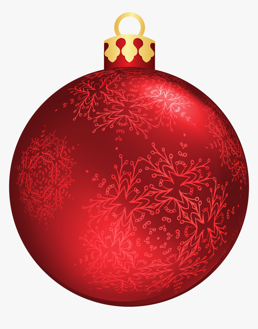 Red Christmas Ball Png Clipart - Red Christmas Ball Png, Transparent ...